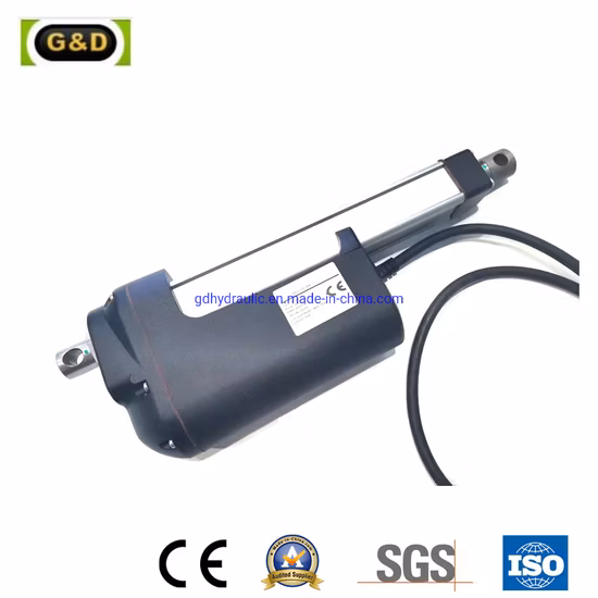 Atuador Linear Hidráulico Recíproco Industrial/Industrial DC 48 Volts