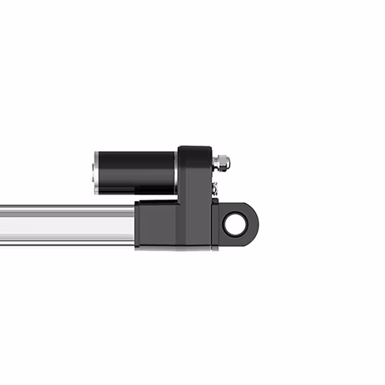 Atuador linear rastreador solar de motor escovado 24VDC com carga máxima 46000n para suporte de rastreamento fotovoltaico